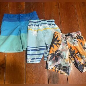 Boys lined Swim Trunks with Lightweight Fabric size 4T